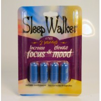 Sleep Walker - is Not For Sleeping - Increase Focus & Elevate Mood (4ea)(4pk)(Capsules)